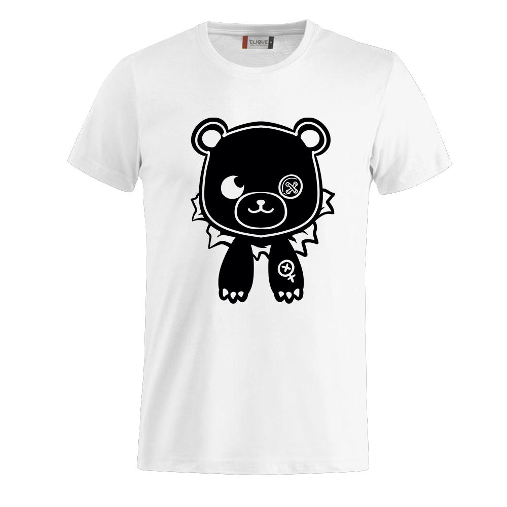 T-SHIRT ORSO SEDERE NERO LASABRI Nerdoverdose