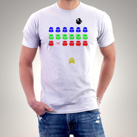 T-SHIRT STAR INVADERS