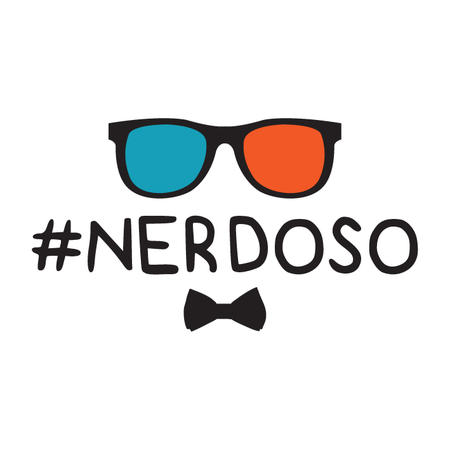 T-SHIRT #NERDOSO NERD-NEOLOGISMO