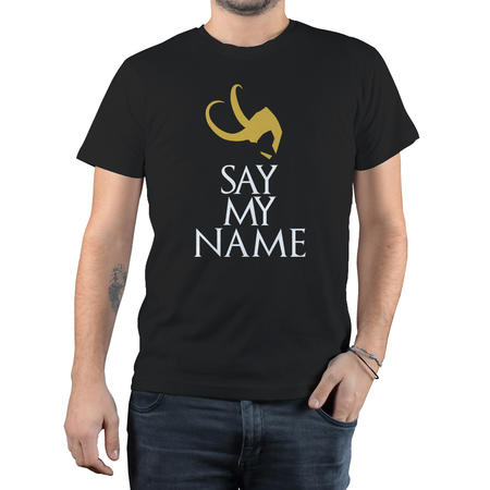 T-SHIRT FANDOM - LOKI SAY MY NAME