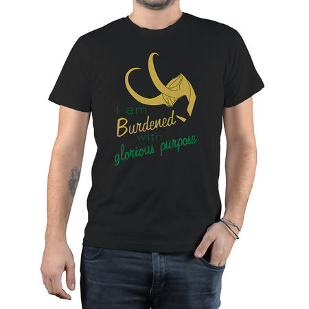 T-SHIRT FANDOM - LOKI BURDENED