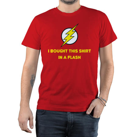 T-SHIRT FANDOM - FLASH I BOUGHT