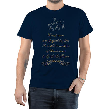 T-SHIRT FANDOM - DOCTOR WHO GREAT MAN