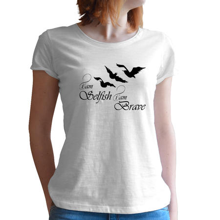 T-SHIRT DONNA FANDOM - DIVERGENT BRAVE