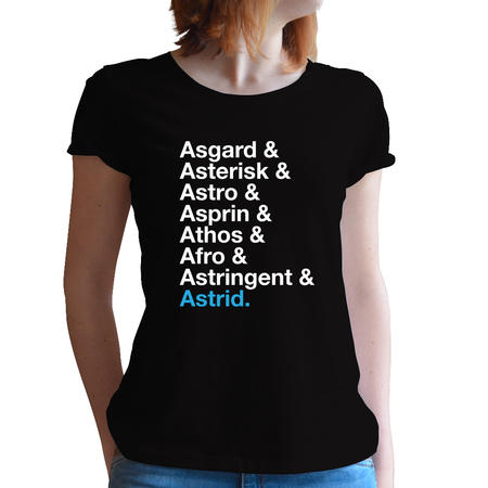 T-SHIRT DONNA FANDOM - ASTRID