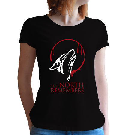 T-SHIRT DONNA GOT FANDOM - WOLF REDBUBBLE