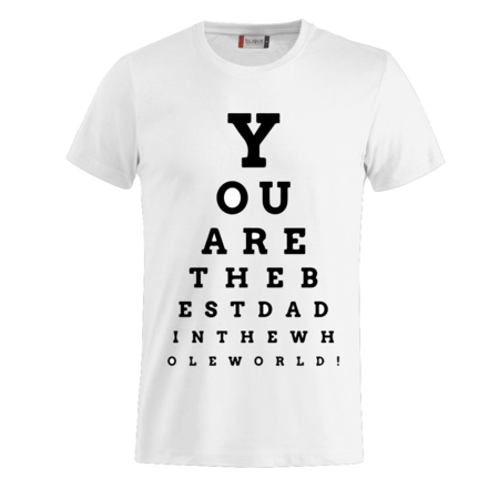 T-SHIRT DAD LETTERS