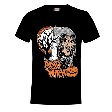 T-SHIRT HALLOWEEN - ACID WITCH