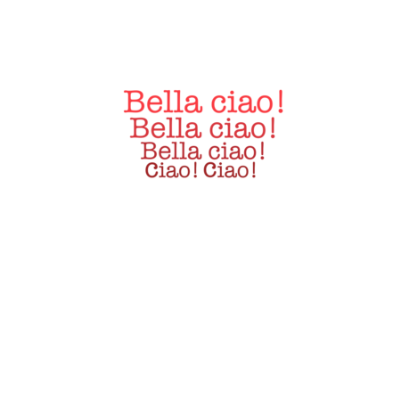 T-SHIRT BELLA CIAO