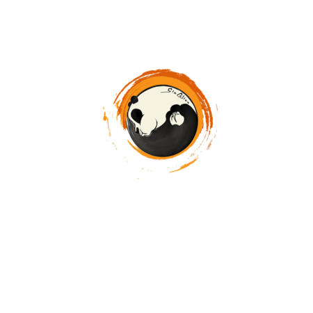 FELPA ROUND GIOCALIEN - PANDA ARANCIO TAO