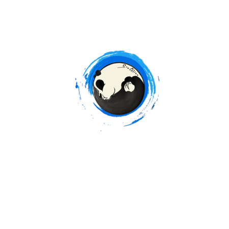 FELPA ROUND GIOCALIEN - PANDA BLUE TAO