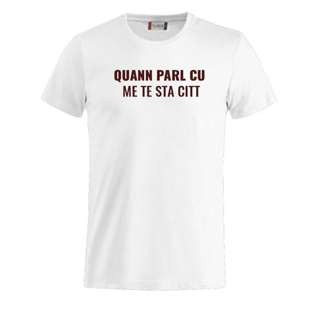 T-SHIRT QUANN PARL CU - IL TERRONE IMBRUTTITO