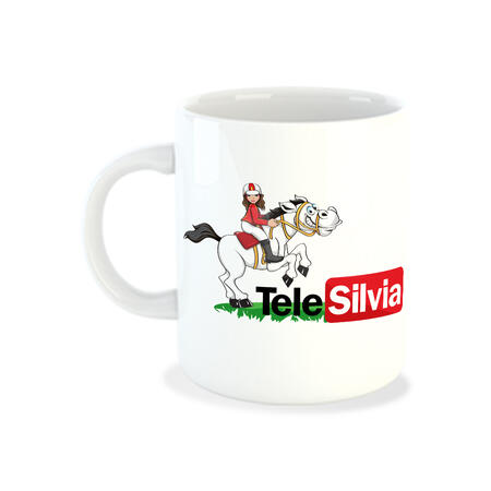 TAZZA LOGO TELESILVIA - TELE SILVIA