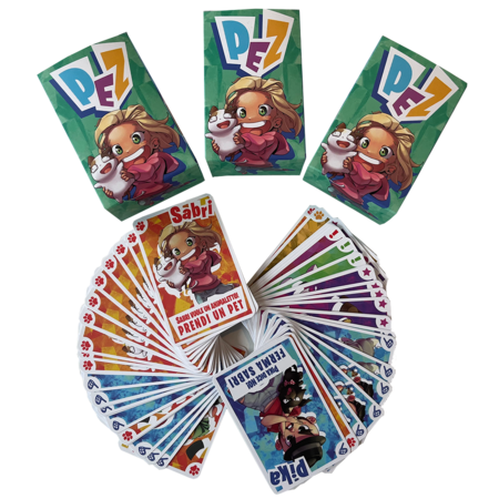 PEZ - IL GIOCO DI CARTE DI SABRI E DELLA GANG