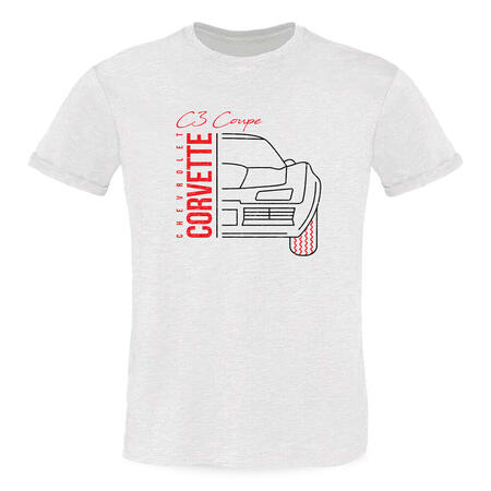 T-SHIRT CHERVOLET CORVETTE