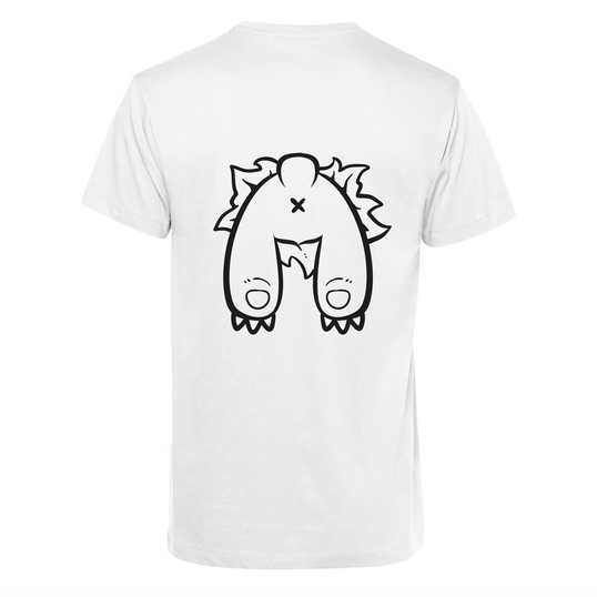 T-SHIRT ORSO SEDERE VUOTO NERO LASABRI Nerdoverdose
