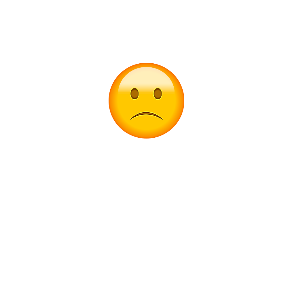 T-SHIRT EMOJI TRISTE - Nerdoverdose